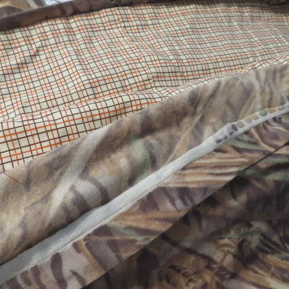 Brown Camo unisex TREE COSTUME (lined) Great for WHEELCHAIR Halloween costume